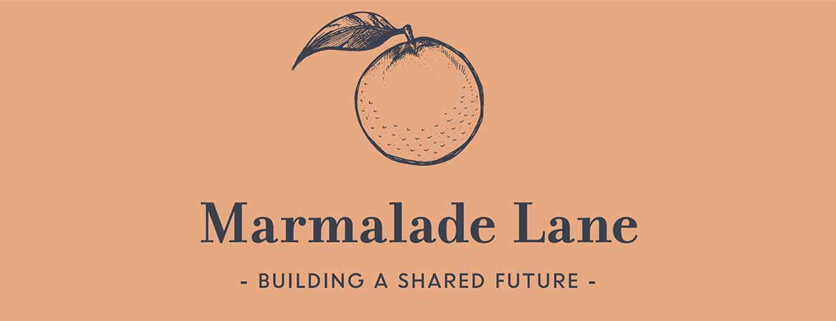 Marmalade Lane cohousing development logo: Marmalade Lane - Building a Shared Future